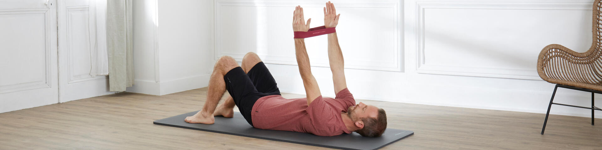 Decathlon mini band discount pilates